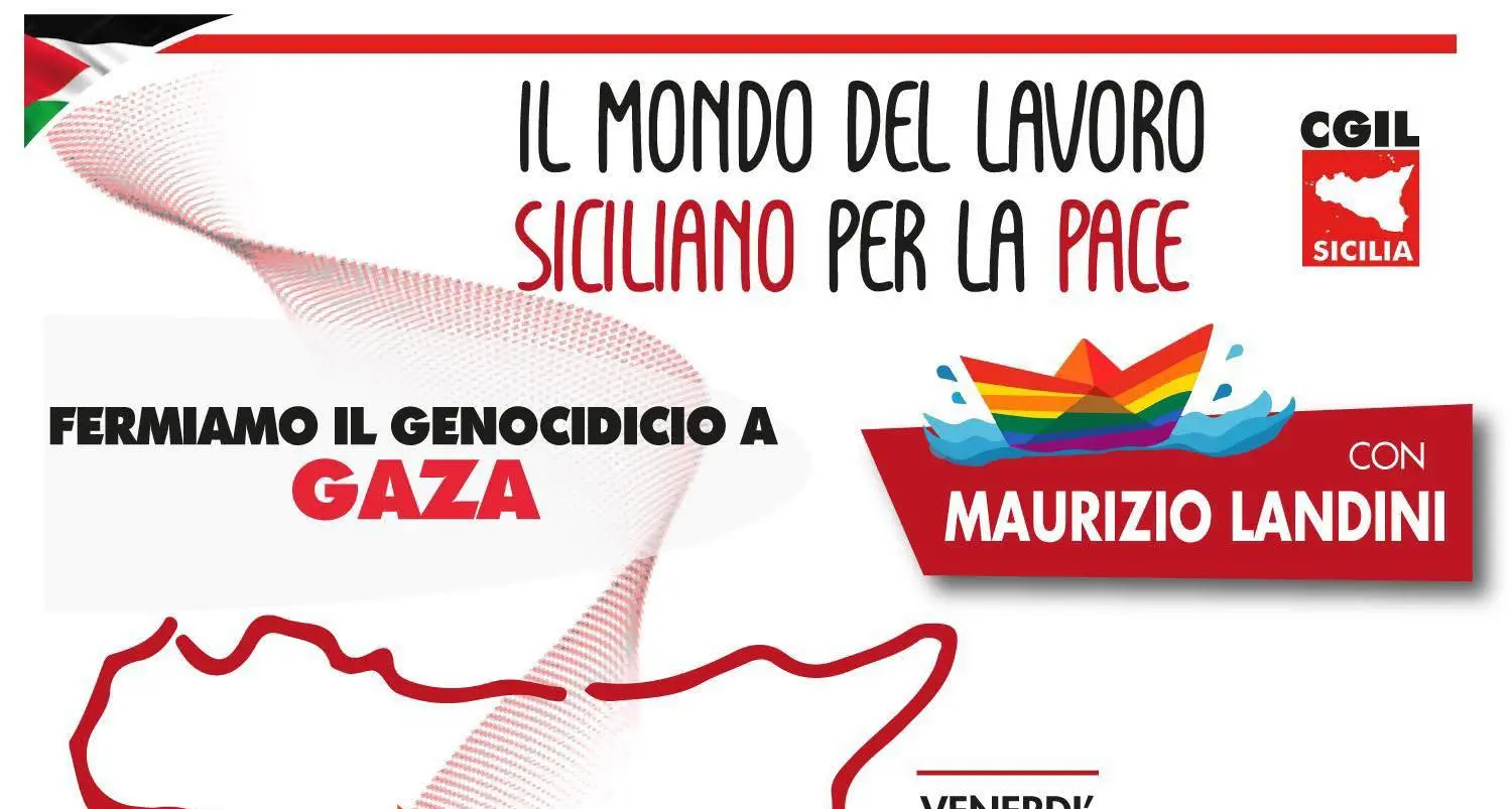 Fermiamo il genocidio a Gaza – manifestazione a Catania