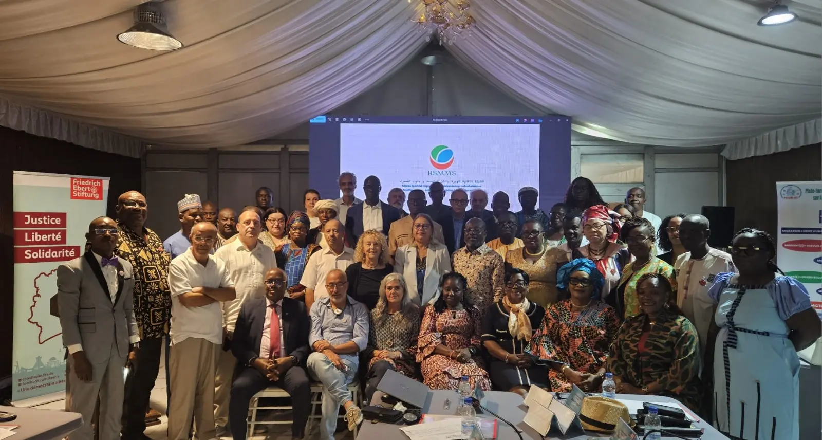 VIII Assemblea Generale della Rete sindacale migrazioni mediterranee e subsahariane ad Abidjan