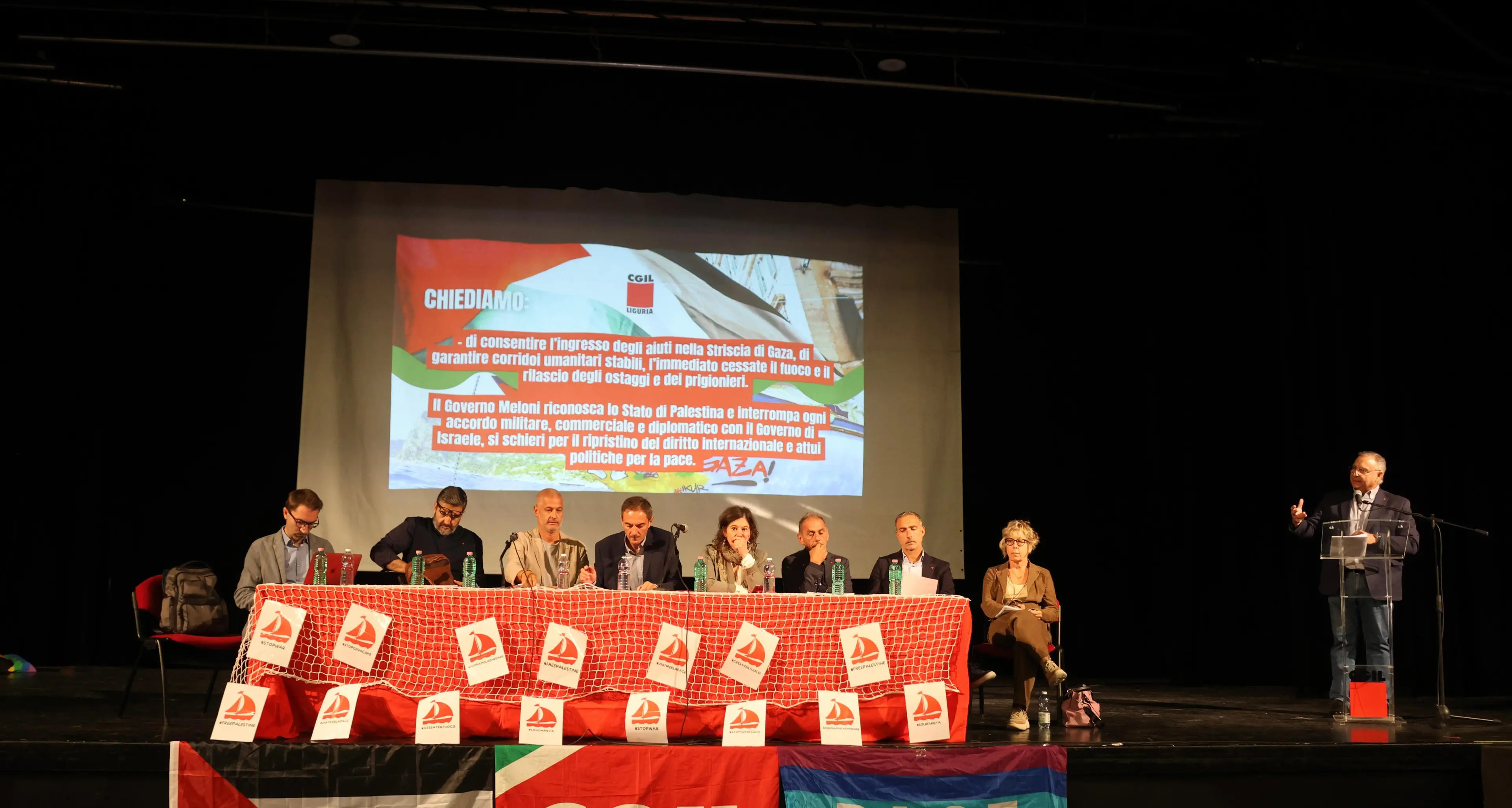 Global Sumud Flotilla. Calà, Cgil Liguria: “Pronti alla mobilitazione generale”