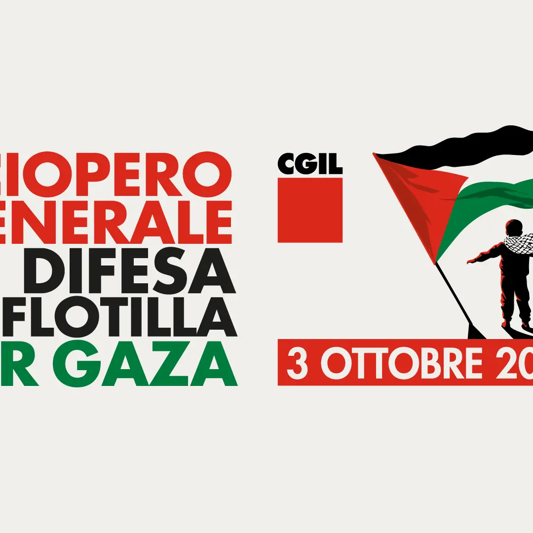 Cgil: venerdì 3 ottobre sciopero generale, oltre 100 i cortei in tutta Italia