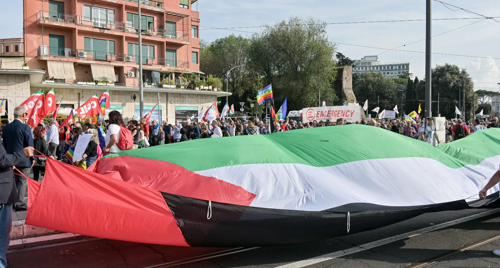 Sciopero generale 3 ottobre: il sindacato palestinese ringrazia la Cgil