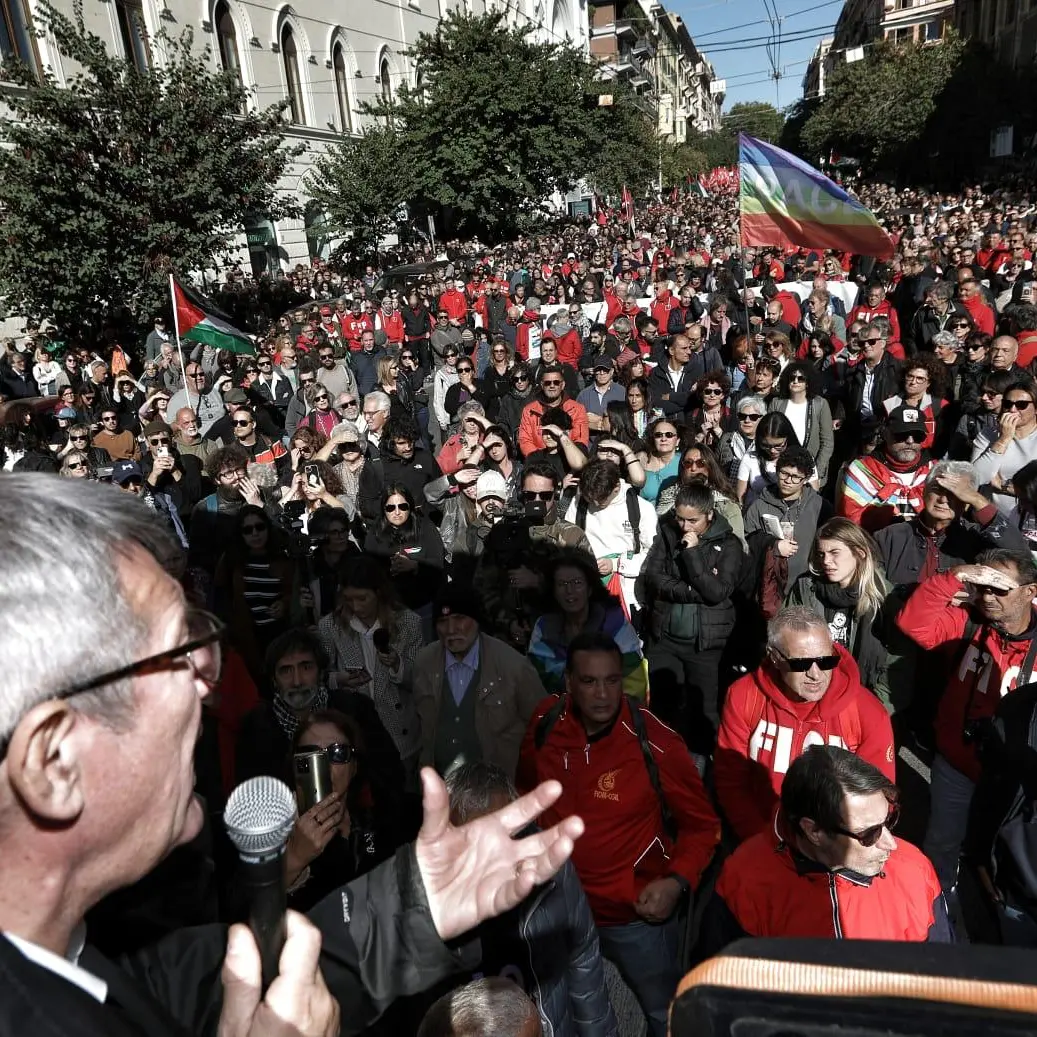 Sciopero, Landini: mobilitazione giovanile senza precedenti contro precarietà e guerra, non ci fermeremo