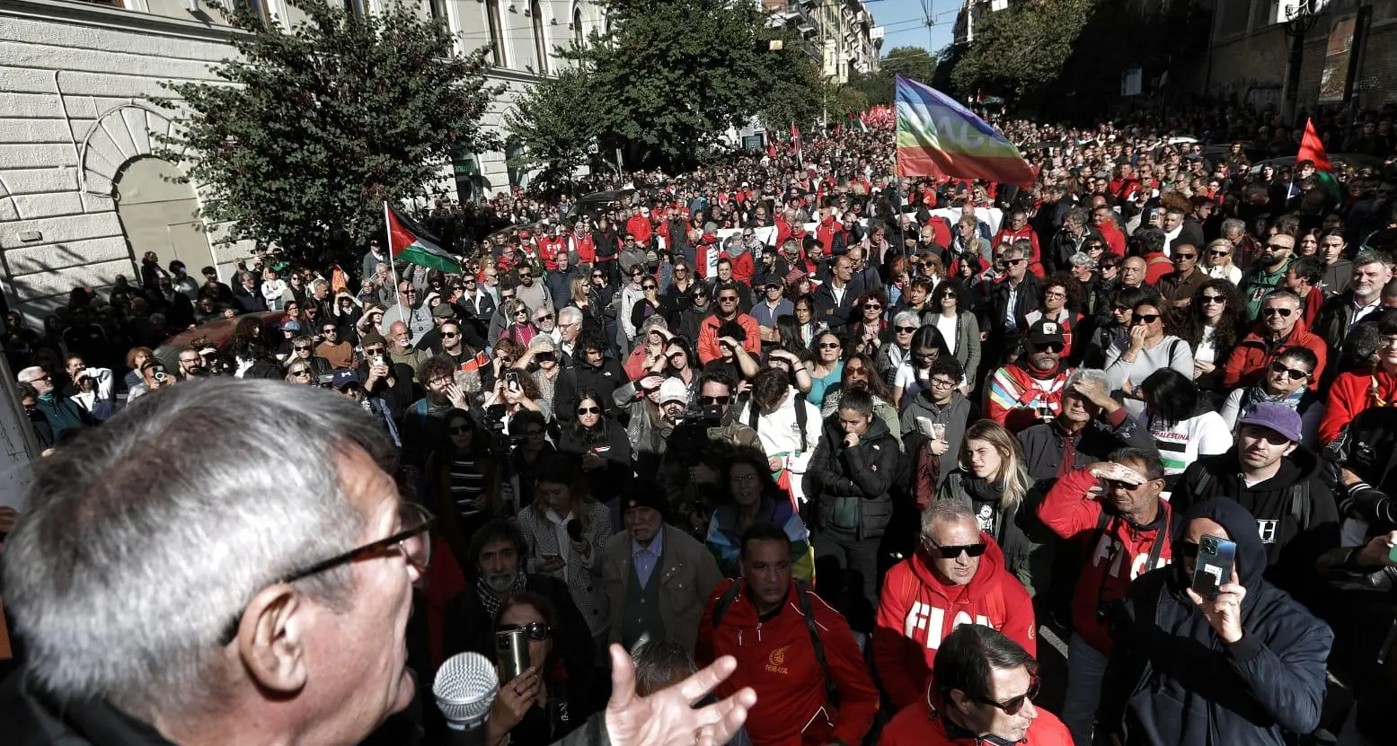 Sciopero, Landini: mobilitazione giovanile senza precedenti contro precarietà e guerra, non ci fermeremo