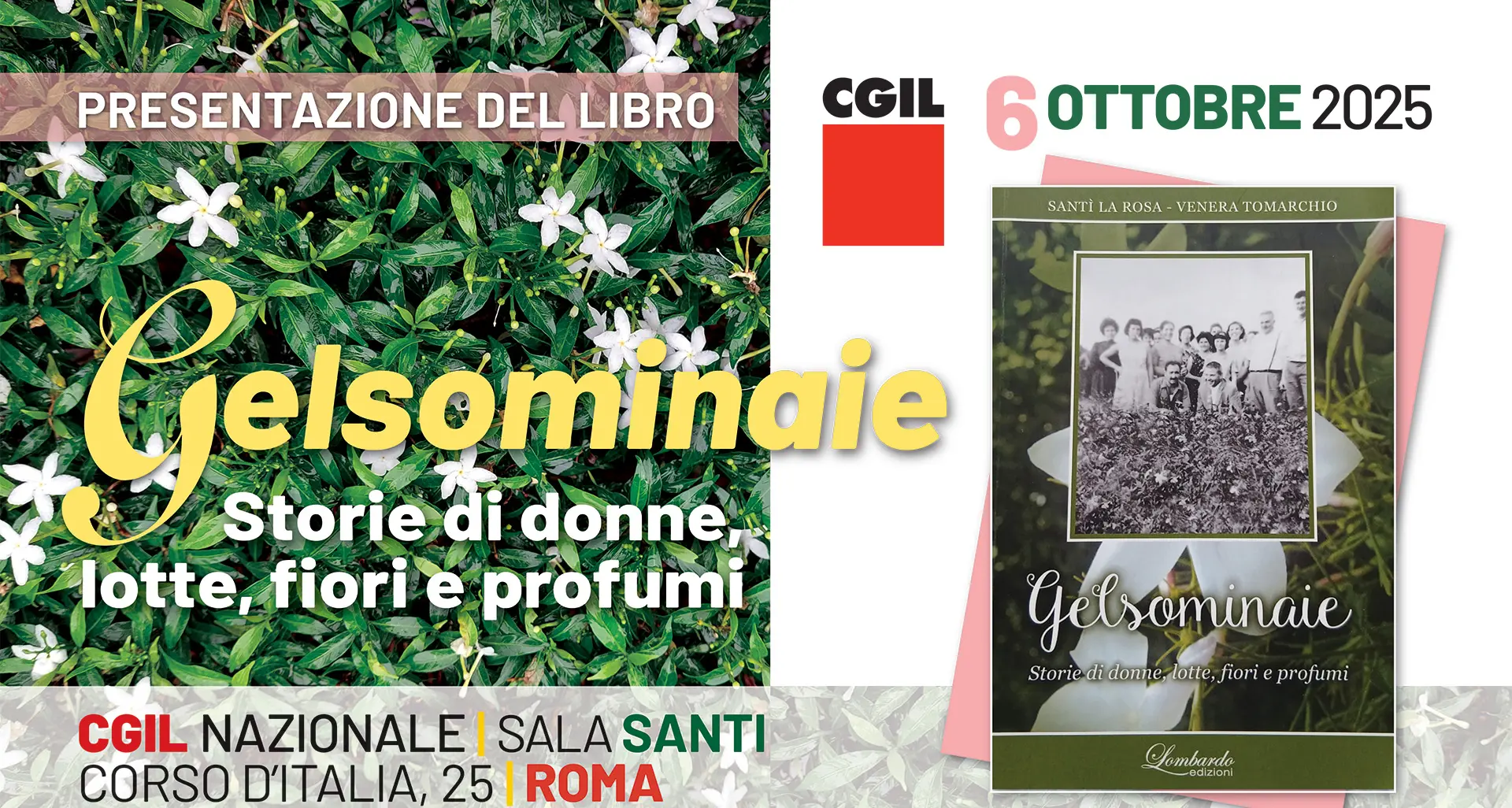 Gelsominaie, la presentazione del libro