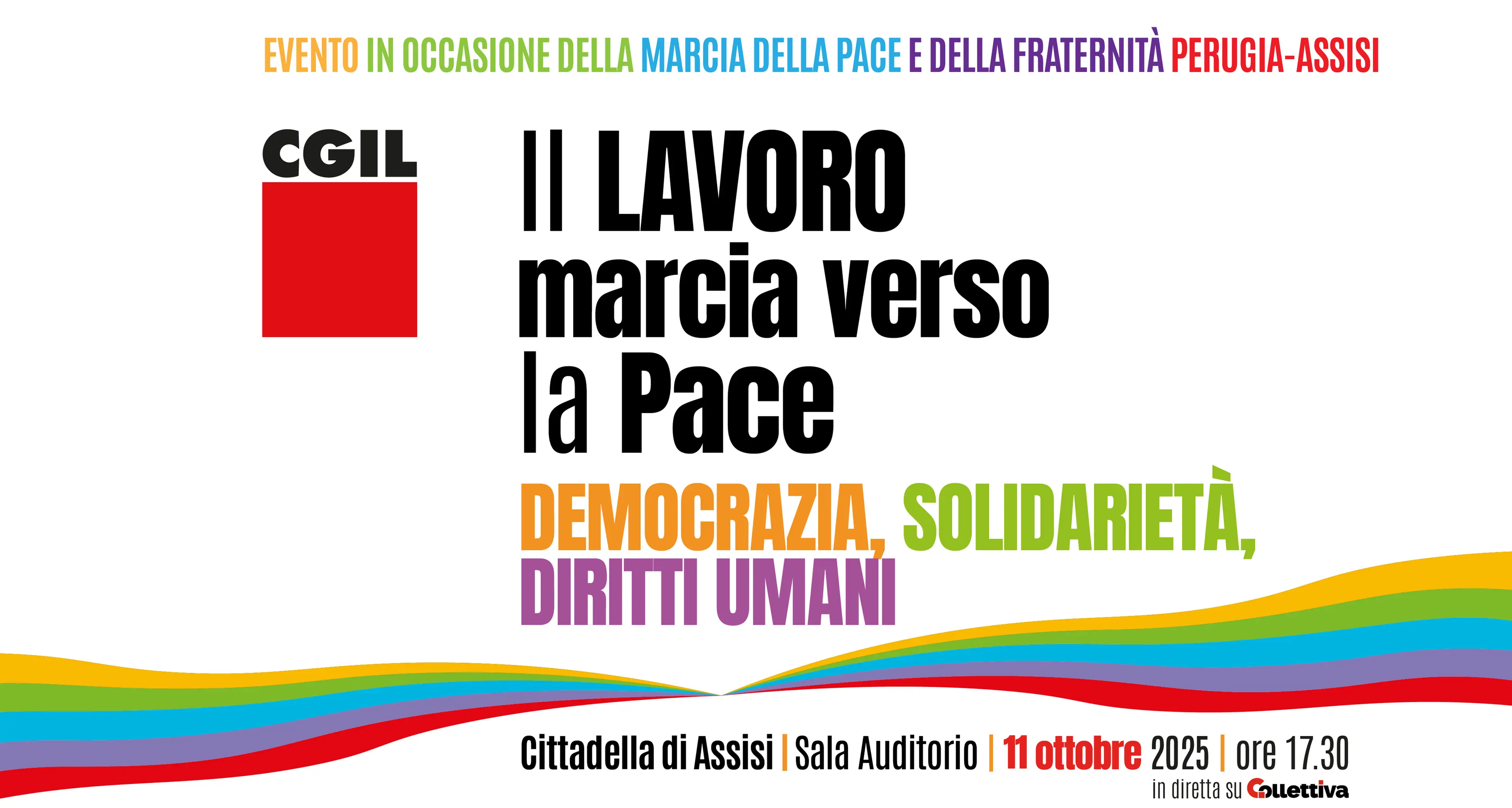 Il lavoro marcia verso la pace