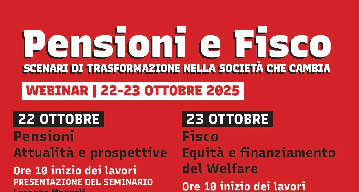 Pensioni e Fisco. Scenari di trasformazione nella società che cambia