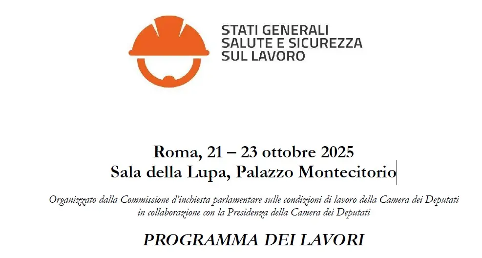Stati generali salute e sicurezza sul lavoro