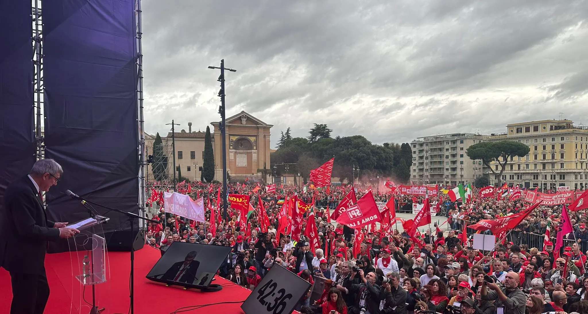 In 200.000 a Roma con la Cgil per un’altra idea di Paese