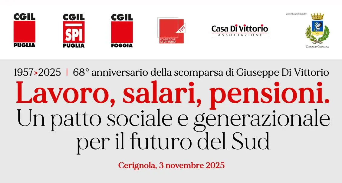 Lavoro, salari, pensioni. Un patto sociale e generazionale per il futuro del Sud