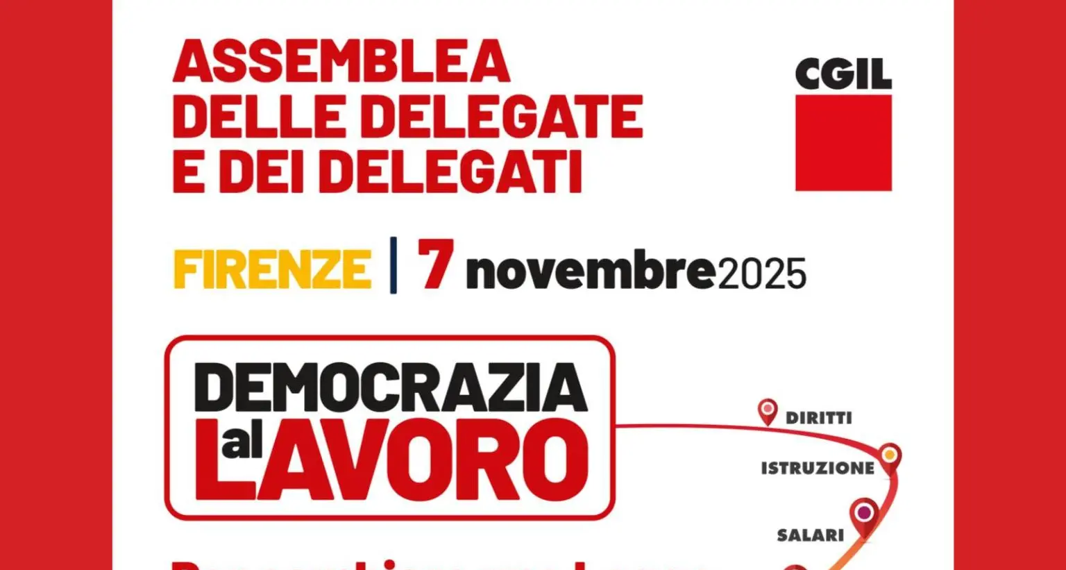 Assemblea delle Delegate e dei Delegati. Firenze 7 novembre 2025