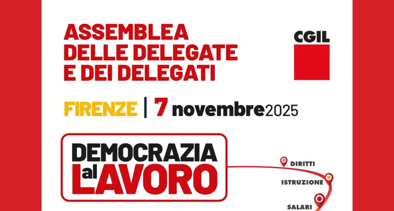Assemblea delle Delegate e dei Delegati. Firenze 7 novembre 2025
