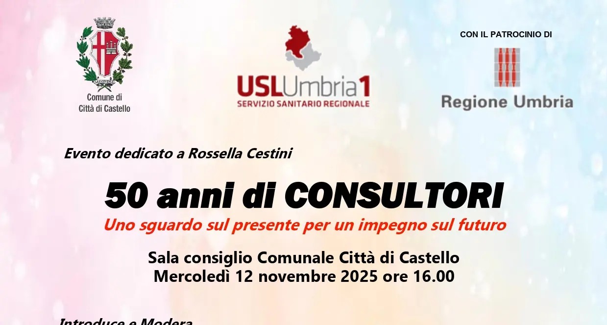 50 anni di Consultori. Uno sguardo sul presente per un impegno sul futuro