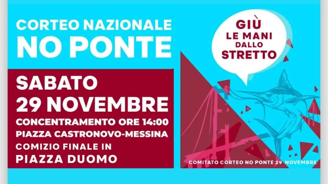 Ponte Stretto: Cgil il 29 novembre a Messina a corteo nazionale ‘No ponte’