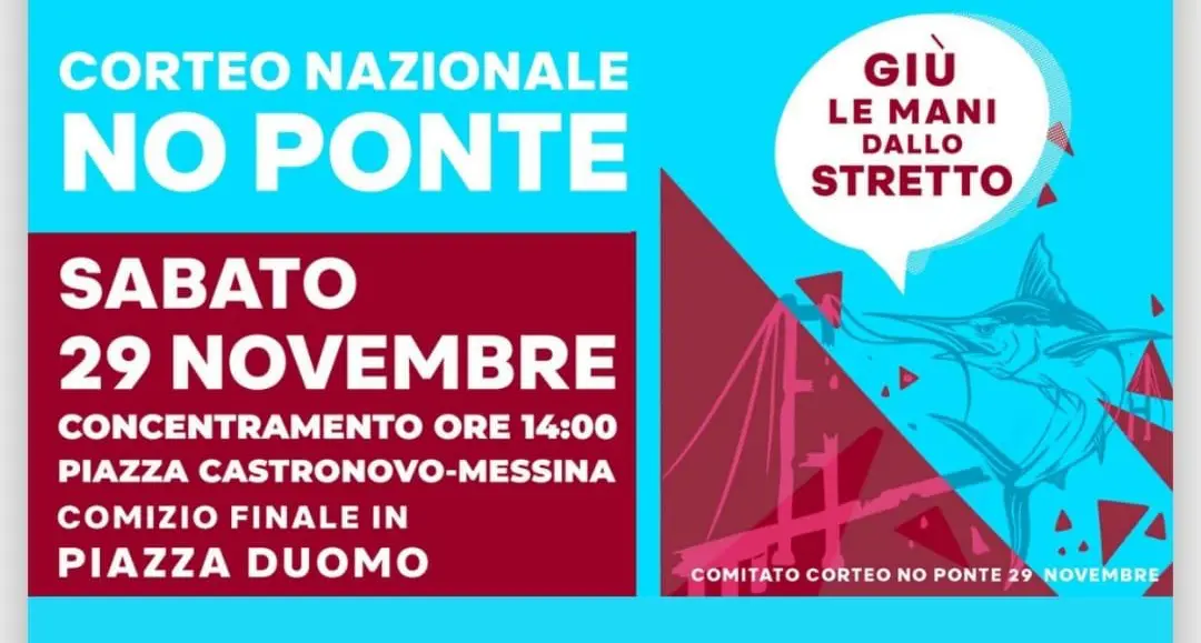 Corteo Nazionale NO PONTE. Giù le mani dallo Stretto