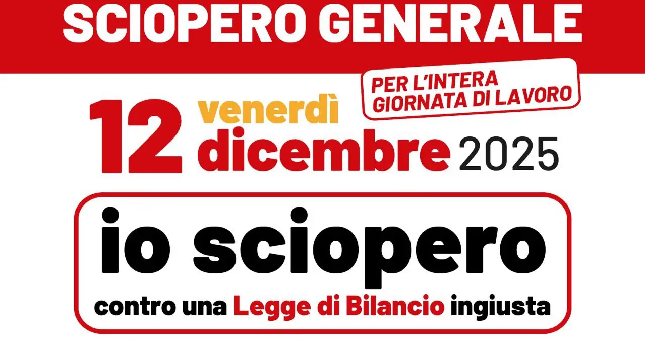 Manifestazione regionale a Firenze ‘Io sciopero contro una Legge di Bilancio ingiusta’