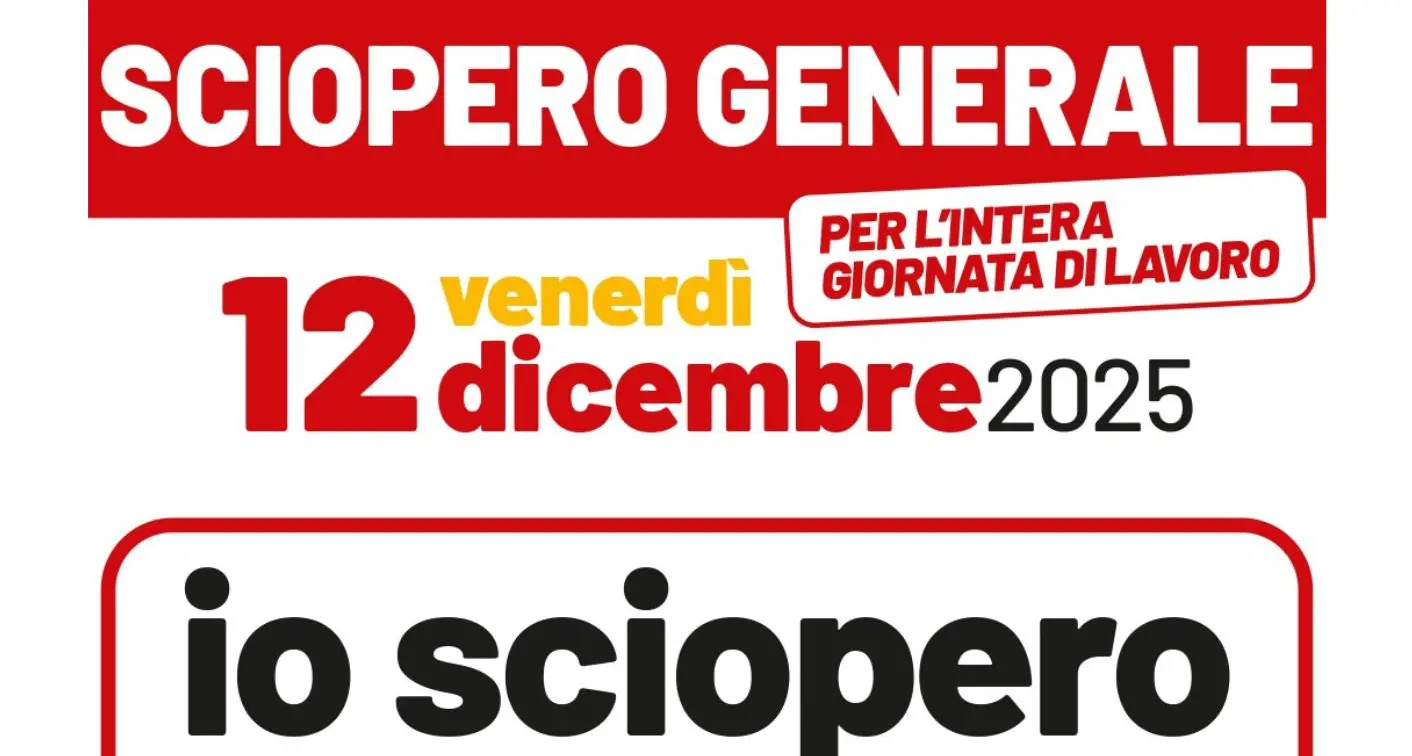 Manifestazione a Genova ‘Io sciopero contro una Legge di Bilancio ingiusta’