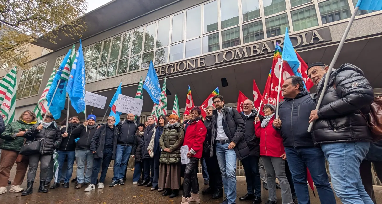 Riforma Disabilità: presidio a Milano, sindacati in Regione