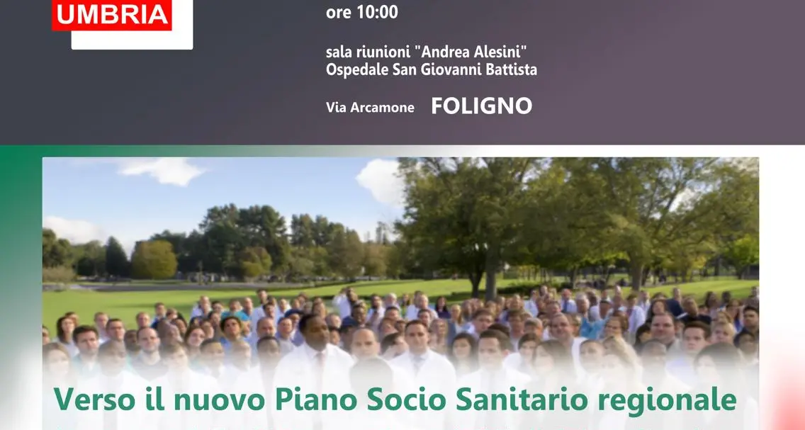 Verso il Nuovo Piano Socio Sanitario regionale