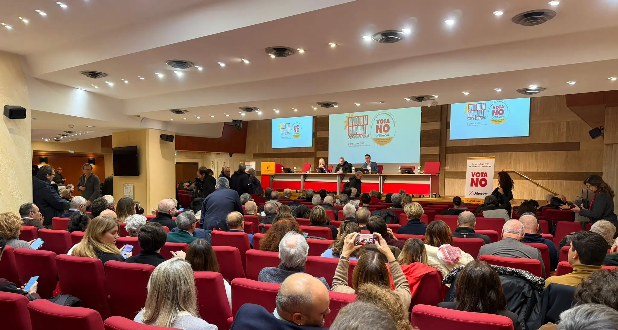 Referendum sulla Giustizia, al via la campagna per il No