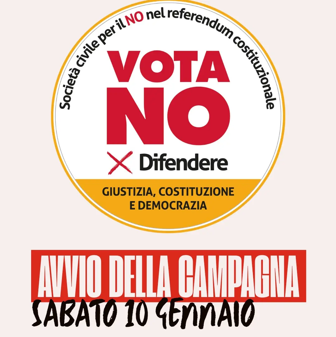 Giustizia: 10 gennaio Comitato Società Civile lancia campagna per No a referendum, con Landini