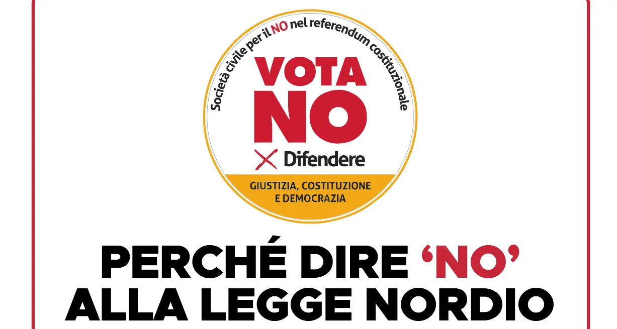 Perché dire ‘NO’ alla legge Nordio – Volantino