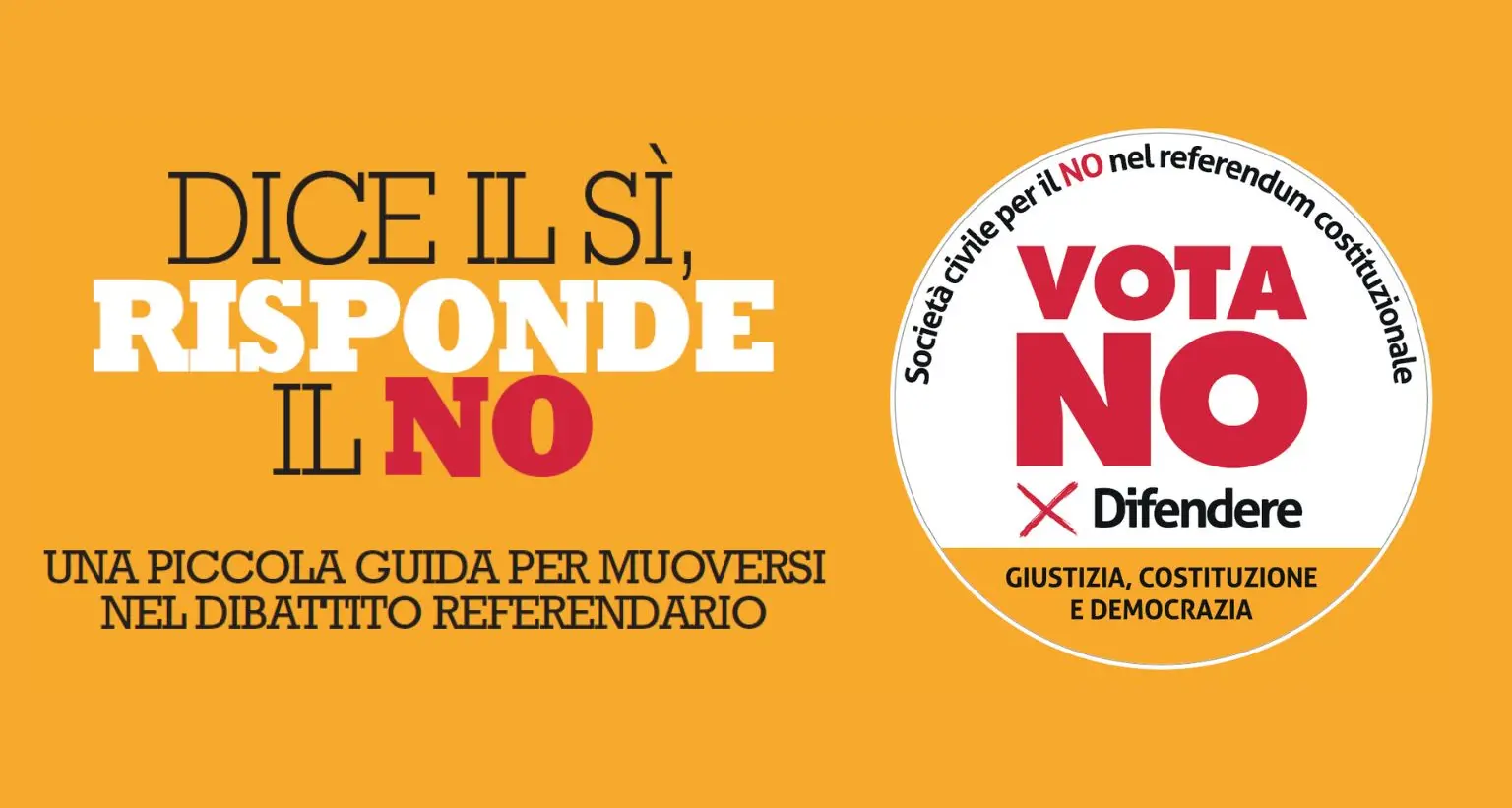 “Dice il Sì, risponde il No”. Una piccola guida per muoversi nel dibattito referendario