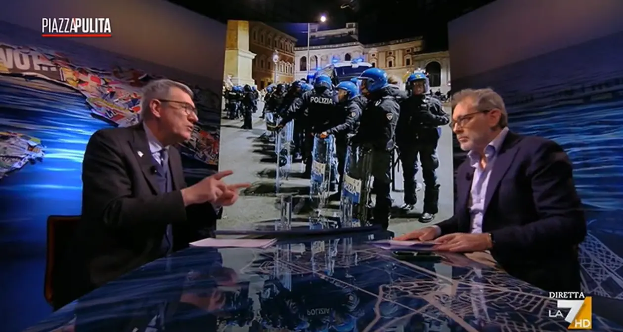 Sicurezza: Landini (Cgil) a La7, “Forze di polizia sotto organico e sottopagate”