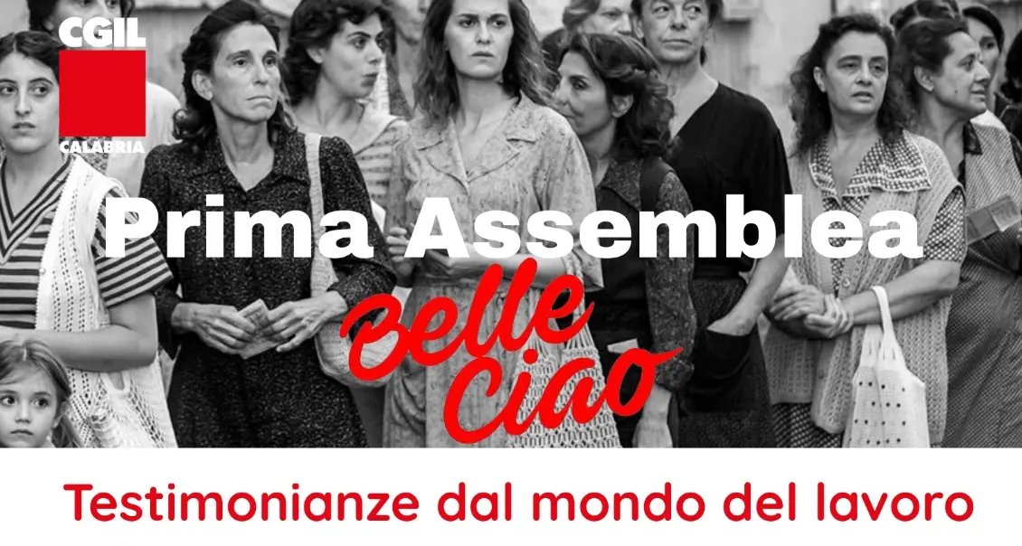 Prima assemblea Belle Ciao Cgil Calabria