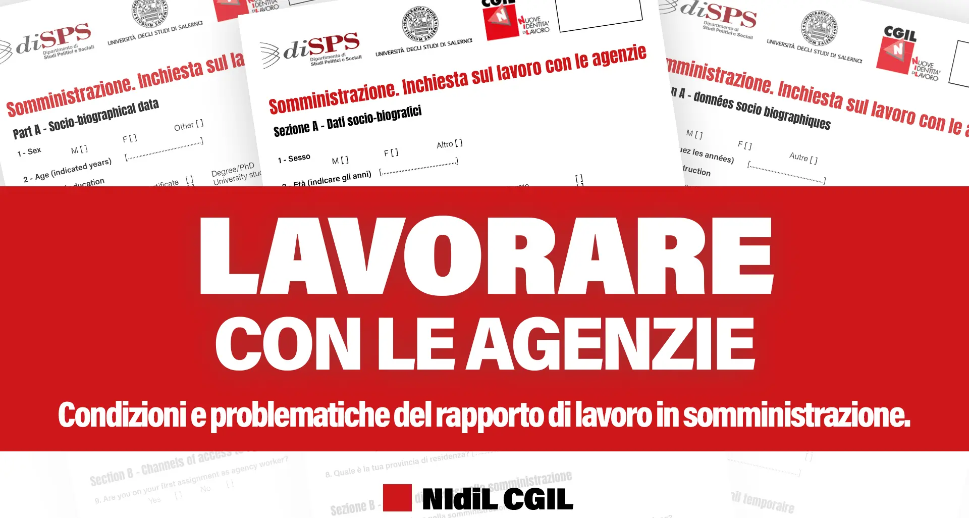 Lavorare con le agenzie interinali