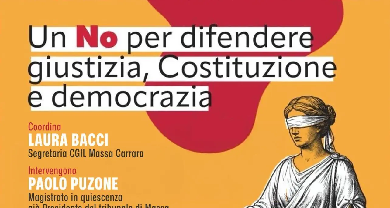 Un NO per difendere giustizia, Costituzione e democrazia