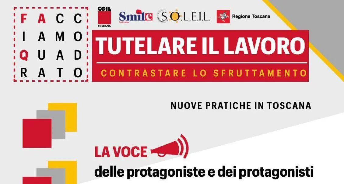 Tutelare il lavoro, contrastare lo sfruttamento