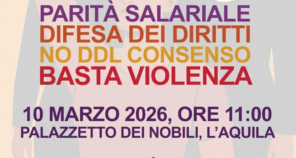 Assemblea aperta ‘Parità salariale, difesa dei diritti, no ddl consenso, basta violenza’
