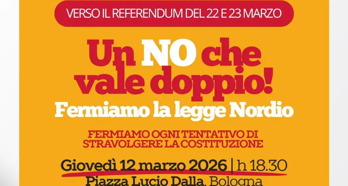 Un NO che vale doppio!Fermiamo la legge Nordio
