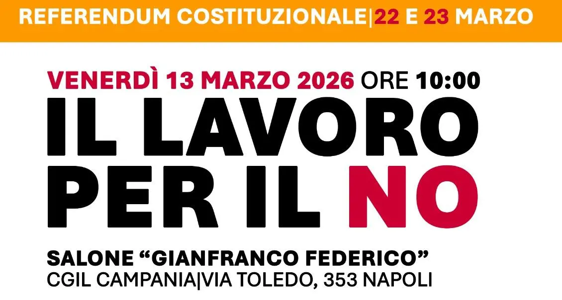 Il lavoro per il NO