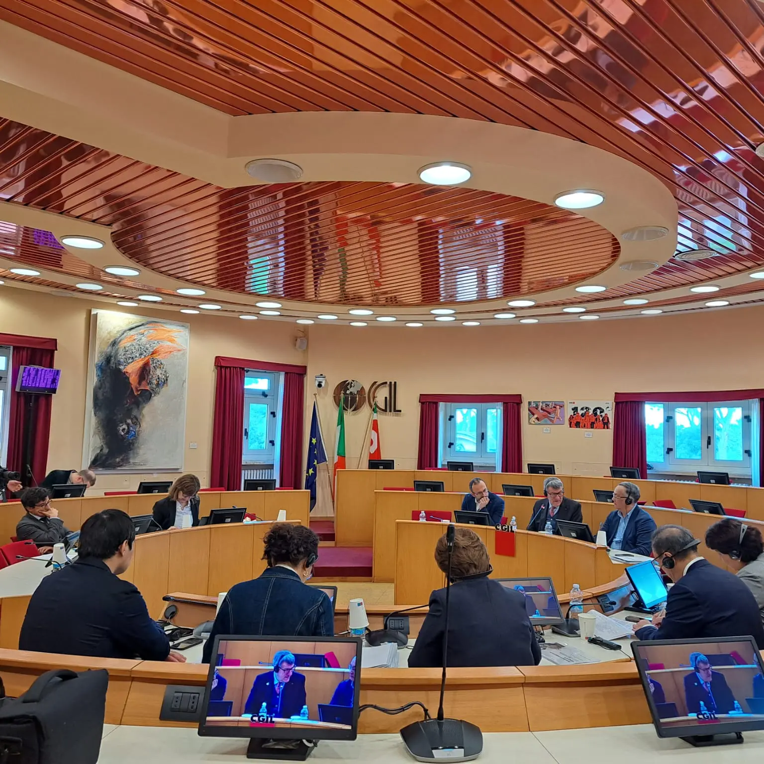 Delegazione sindacale kazaka in CGIL: il lavoro e la libertà al centro del confronto