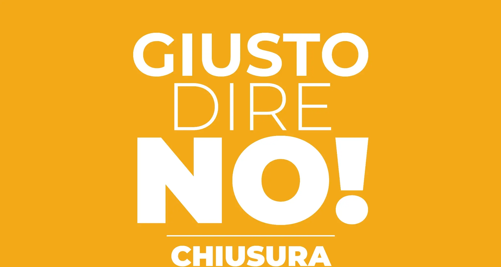 Giusto dire NO! Chiusura campagna elettorale a La Spezia