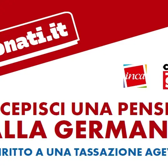 Percepisci una pensione dalla Germania? Hai diritto a una tassazione agevolata