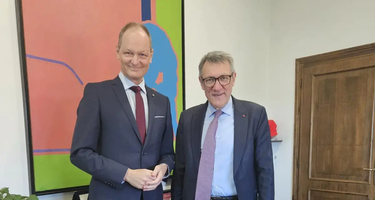 Cgil: Landini incontra ambasciatore tedesco Thomas Bagger