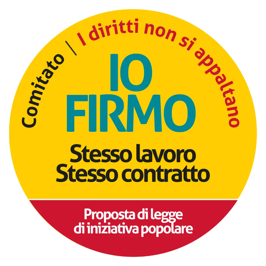 I Diritti non si Appaltano, proposta di Legge di iniziativa popolare