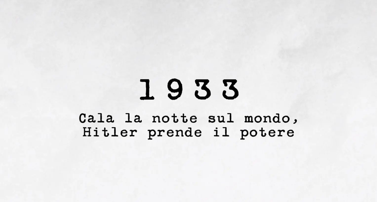 1933 - Cala la notte sul mondo, Hitler prende il potere