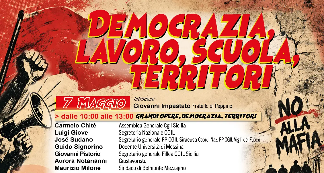 Democrazia, lavoro, scuola, territori