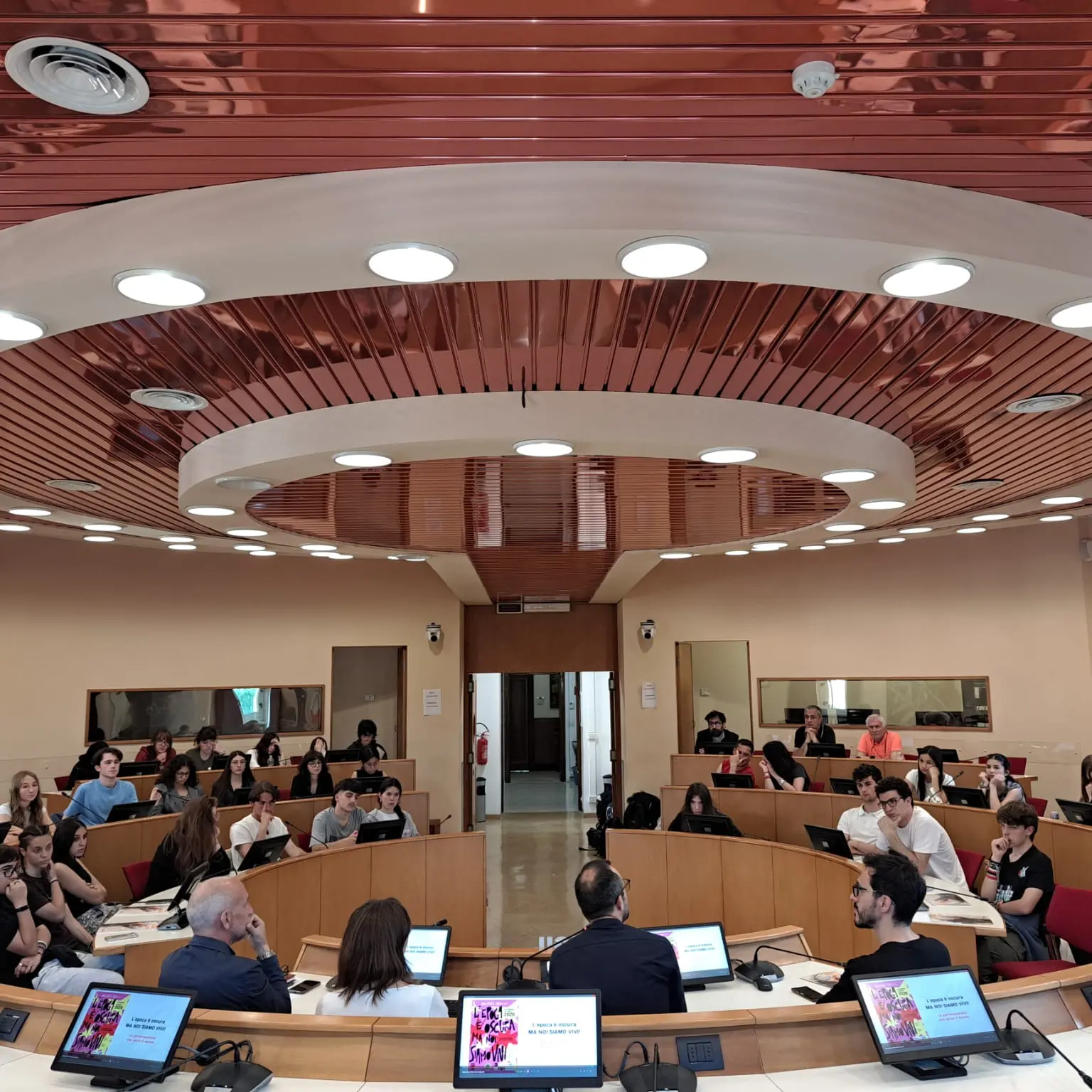 Educazione politica e sindacato: giovani corsisti della Scuola Alisei in visita alla CGIL nazionale