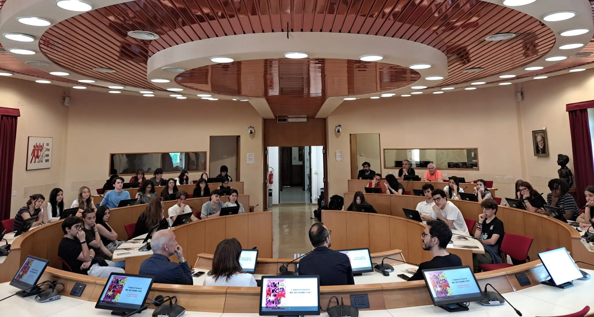 Educazione politica e sindacato: giovani corsisti della Scuola Alisei in visita alla CGIL nazionale