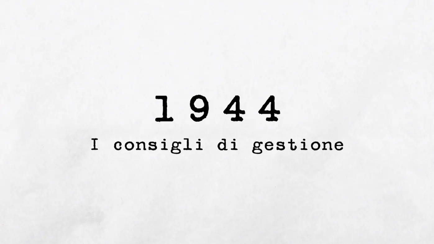 1944 – I consigli di gestione