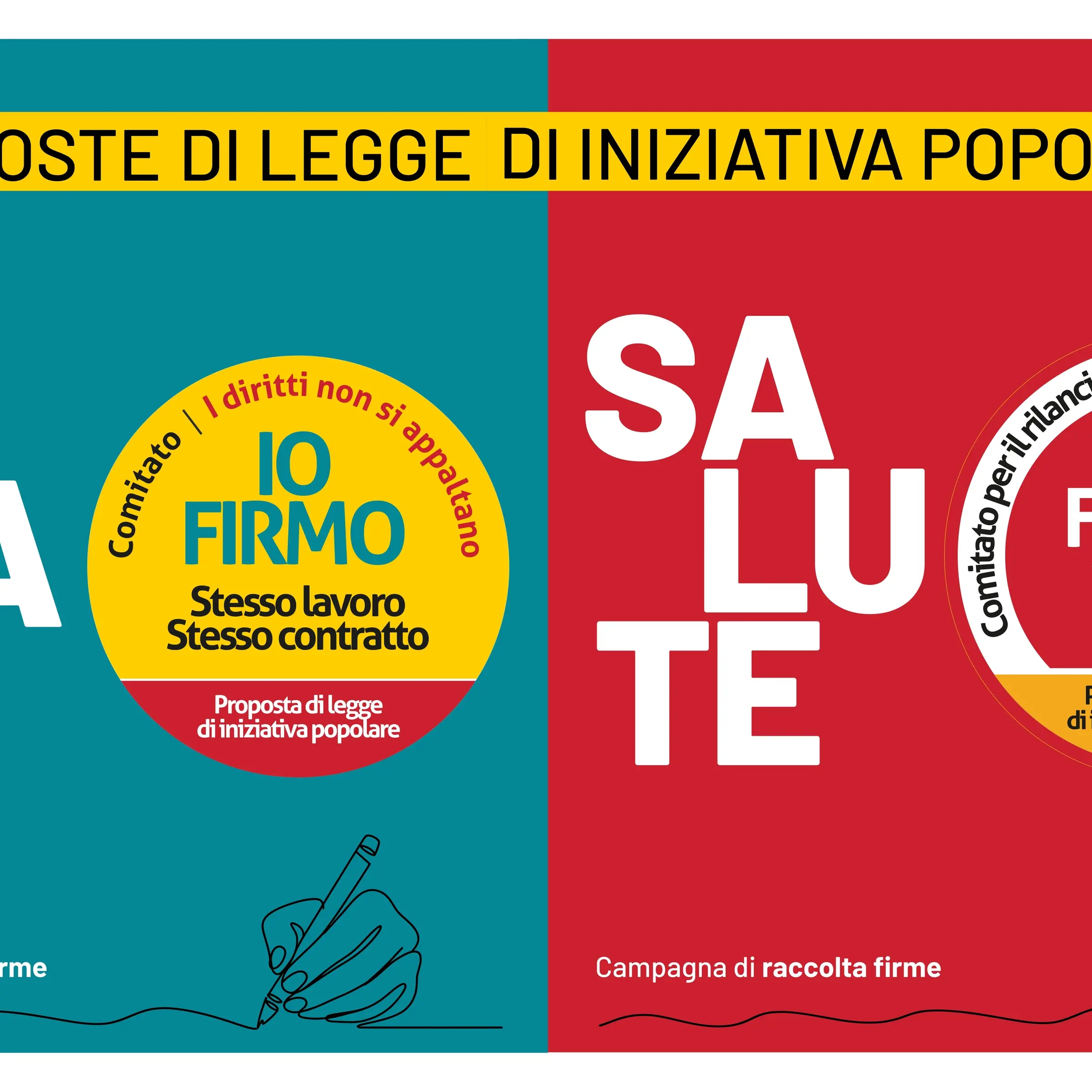 Cgil: il 15 e 16 maggio al via la raccolta firme per le proposte di legge su sanità e appalti