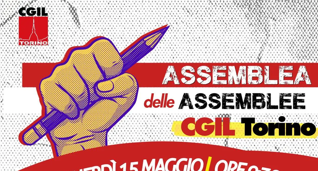 Raccolta firme proposte di legge su sanità e appalti – Assemblea delle assemblee della Cgil Torino