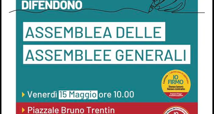 Raccolta firme proposte di legge su sanità e appalti – Assemblea delle assemblee della Cgil Milano
