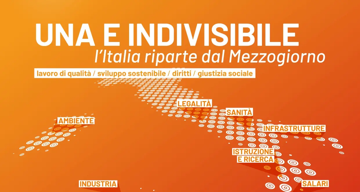 Mezzogiorno: Cgil, il 21 maggio assemblea nazionale con Landini