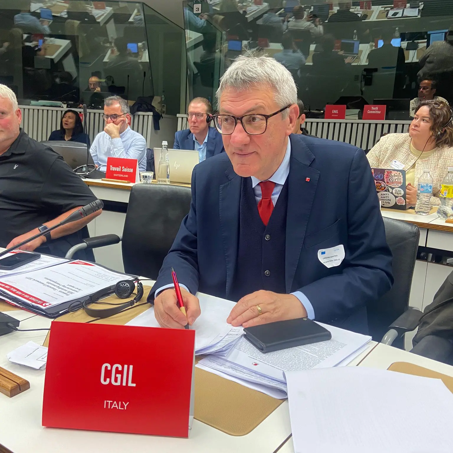 Landini, l’Europa sia un attore di pace