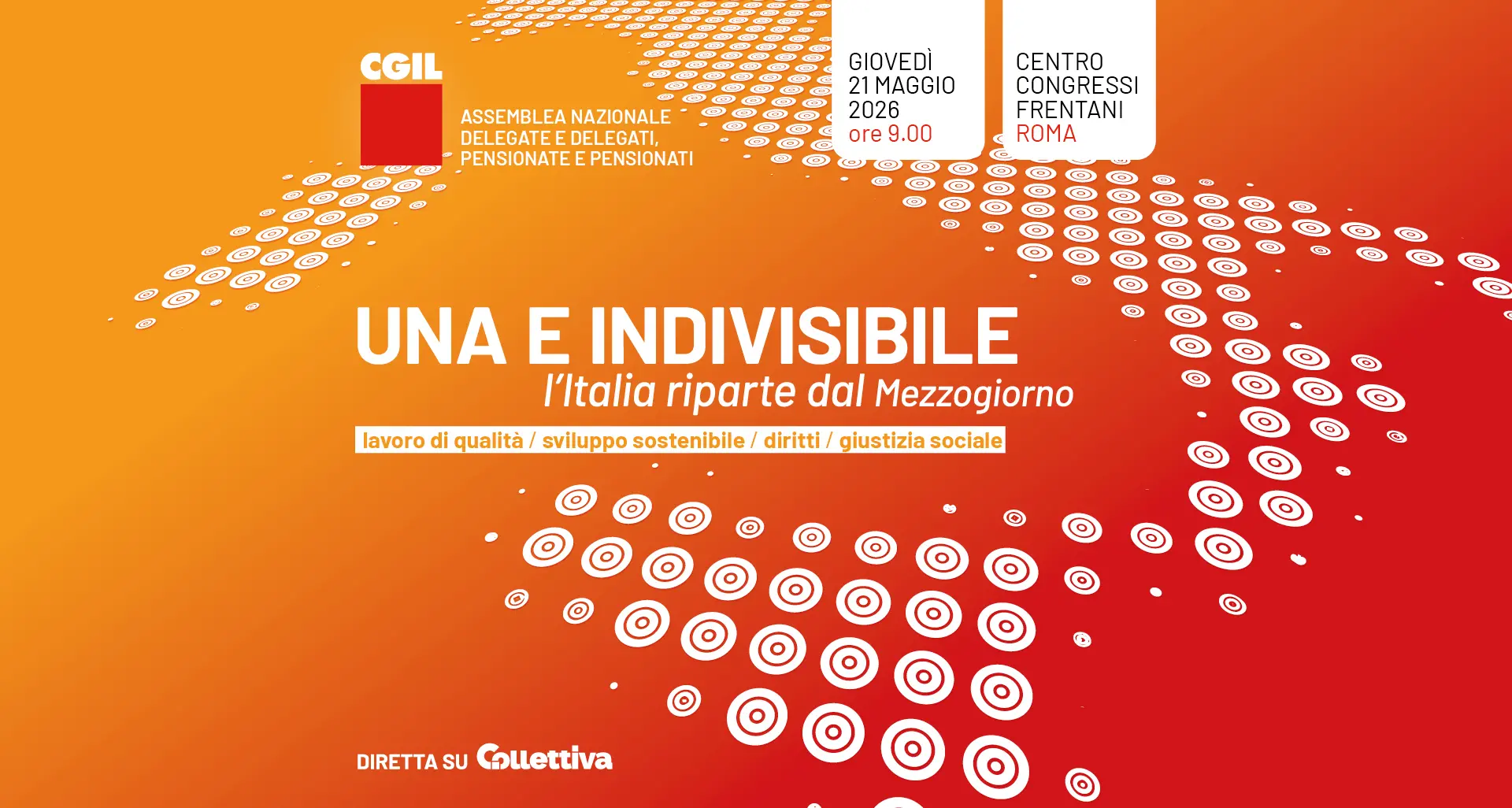 “Una e indivisibile”. L’assemblea della Cgil sul Mezzogiorno
